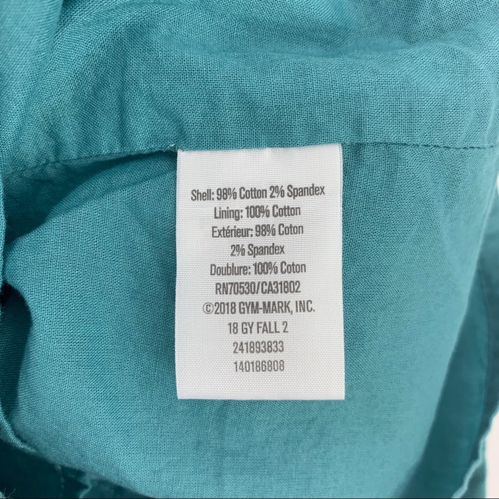 Gymboree Baby Sleeveless Teal Velvet Dress - Picture 6 of 7